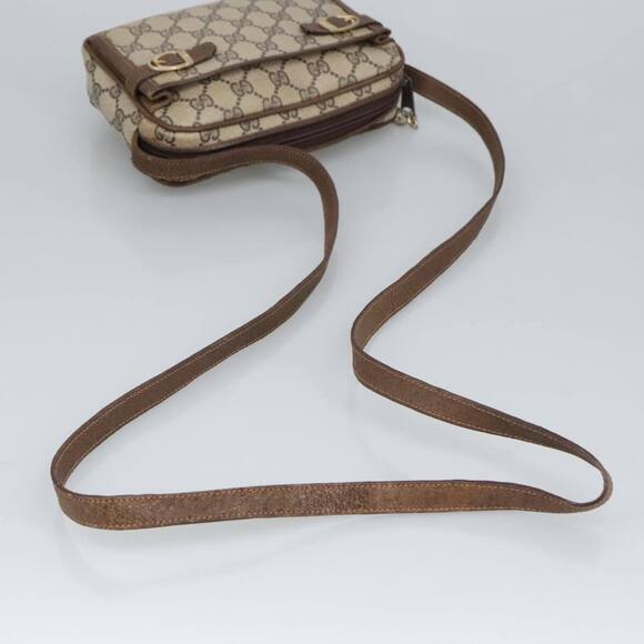 Gucci Gg Supreme Shoulder Bag Pvc Beige #156740G21B - Picture 7 of 15